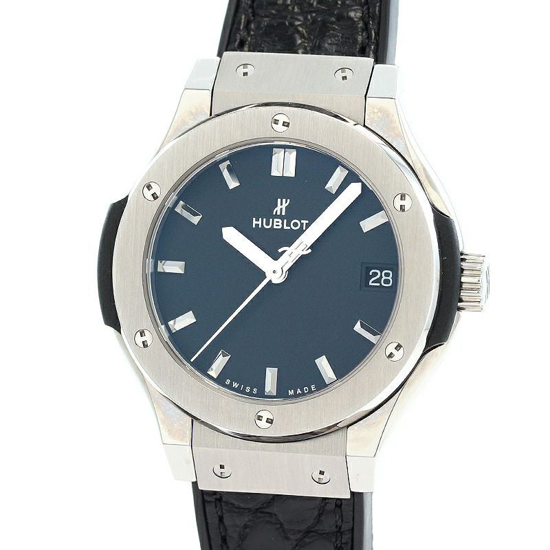 【中古】HUBLOT CLASSIC FUSION TITANIUM ウブロ クラシック フュージョン チタニウム 581.NX.1171.LR