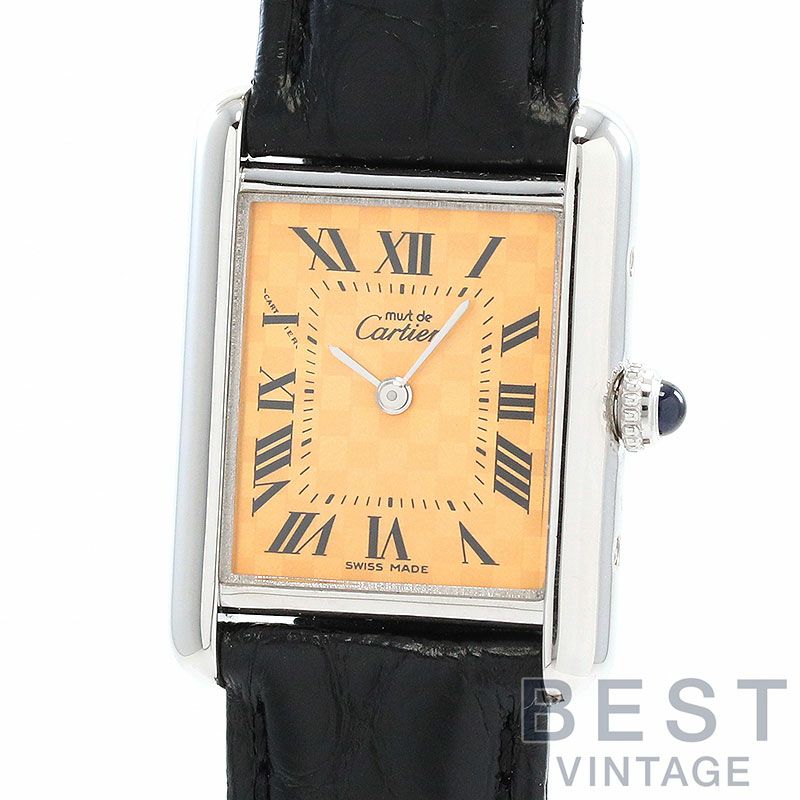 【中古】CARTIER MUST TANK SMALL MODEL 2003 CHRISTMAS LIMITED カルティエ マストタンク SM 2003年クリスマス限定 W1017654
