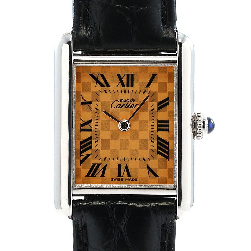 【中古】CARTIER MUST TANK SMALL MODEL 2003 CHRISTMAS LIMITED カルティエ マストタンク SM 2003年クリスマス限定 W1017654