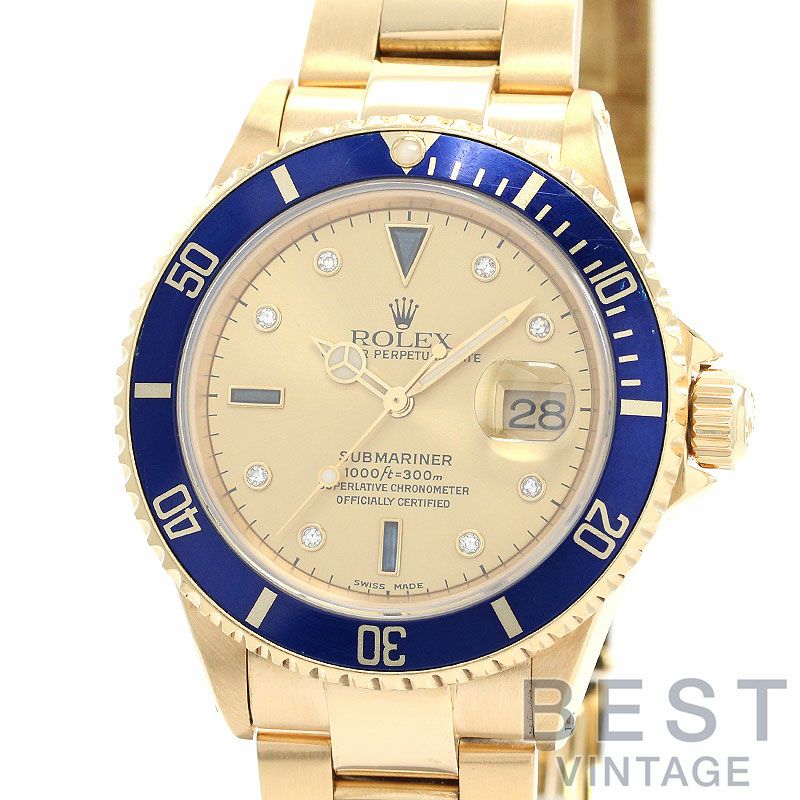 【中古】ROLEX SUBMARINER DATE ロレックス サブマリーナー デイト 16618SG