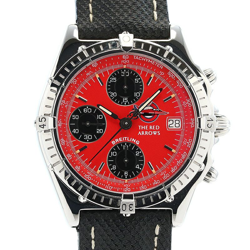 【中古】BREITLING CHRONOMAT THE RED ARROWS LIMITED EDITION ブライトリング クロノマット レッドアローズ リミテッドエディション A13050.1 (A136KRA)