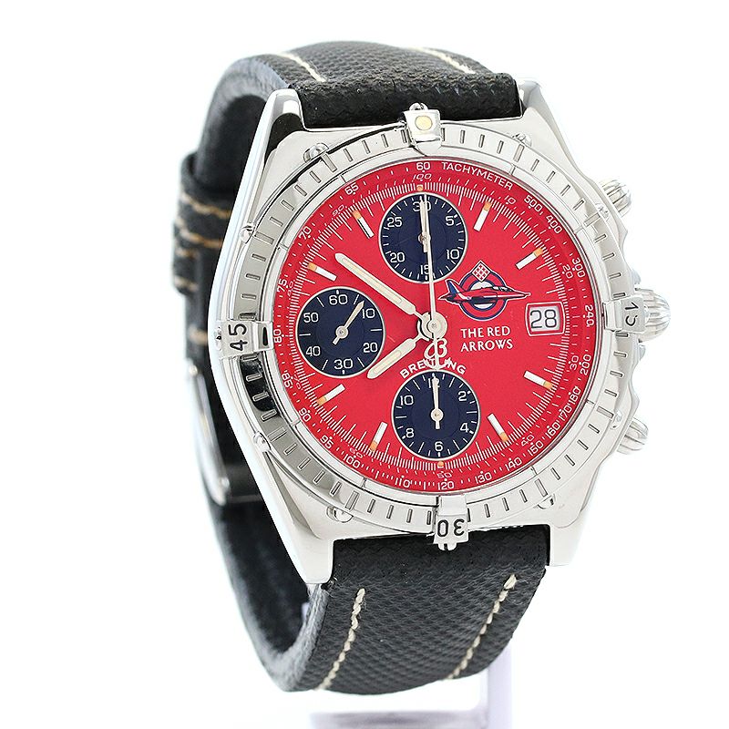 【中古】BREITLING CHRONOMAT THE RED ARROWS LIMITED EDITION ブライトリング クロノマット レッドアローズ リミテッドエディション A13050.1 (A136KRA)