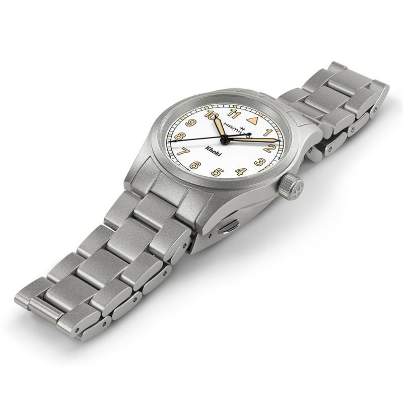 【美品】HAMILTON 腕時計021110 HAMILTON KHAKI FIELD QUARTZ 33mm ハミルトン カーキ フィールド