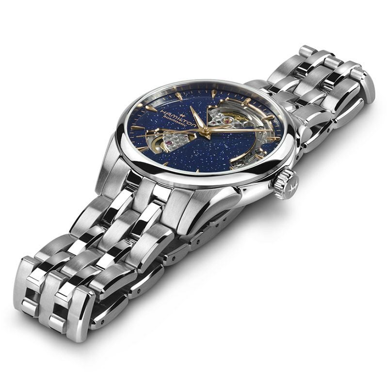 HAMILTON ジャズマスター オープンハート　シルバー　ワンオーナー ハミルトン【HAMILTON】ジャズマスター オープンハート 40mm
