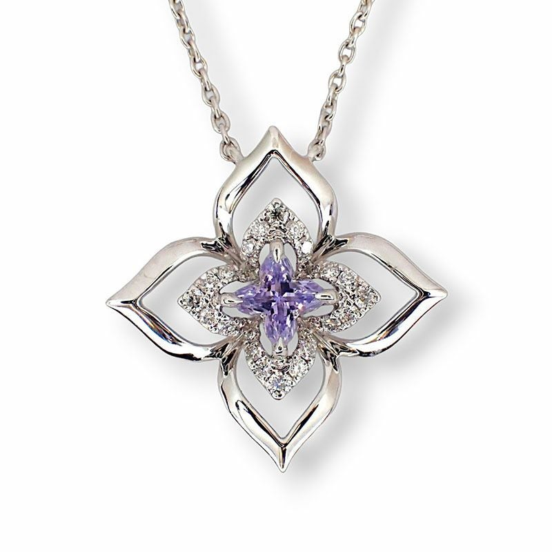 Lili ORCHIDEA SAPPHIRE NECKLACE リリー オーキディア サファイア