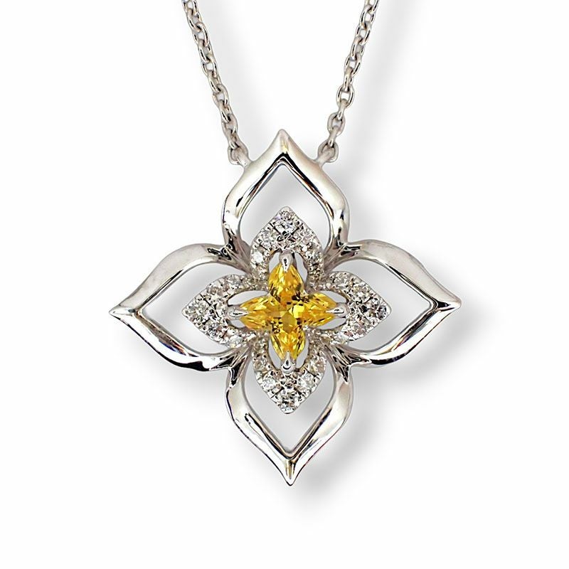 Lili ORCHIDEA SAPPHIRE NECKLACE リリー オーキディア サファイア