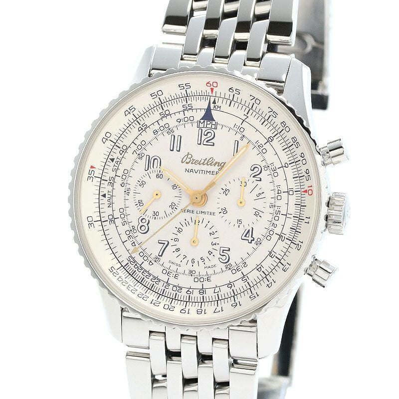 【中古】BREITLING OLD NAVITIMER MECANIQUE 50s JAPAN LIMITED EDITION ブライトリング オールドナビタイマー メカニック 50s 日本限定 A1102212/G203/401A (A11022.1 / A120GNM)