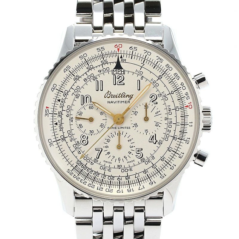 【中古】BREITLING OLD NAVITIMER MECANIQUE 50s JAPAN LIMITED EDITION ブライトリング オールドナビタイマー メカニック 50s 日本限定 A1102212/G203/401A (A11022.1 / A120GNM)