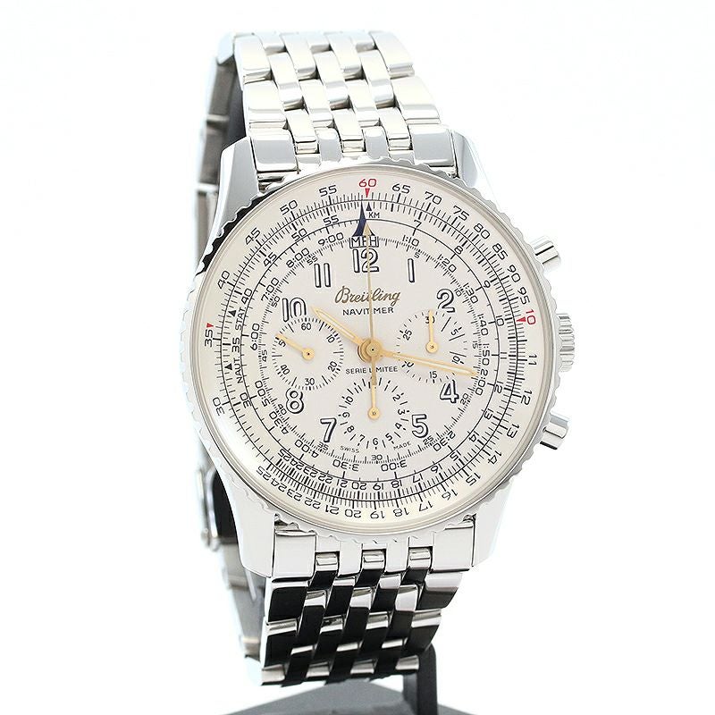 【中古】BREITLING OLD NAVITIMER MECANIQUE 50s JAPAN LIMITED EDITION ブライトリング オールドナビタイマー メカニック 50s 日本限定 A1102212/G203/401A (A11022.1 / A120GNM)