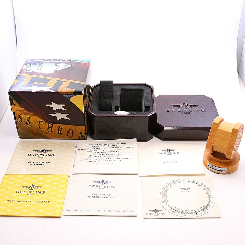 【中古】BREITLING OLD NAVITIMER MECANIQUE 50s JAPAN LIMITED EDITION ブライトリング オールドナビタイマー メカニック 50s 日本限定 A1102212/G203/401A (A11022.1 / A120GNM)