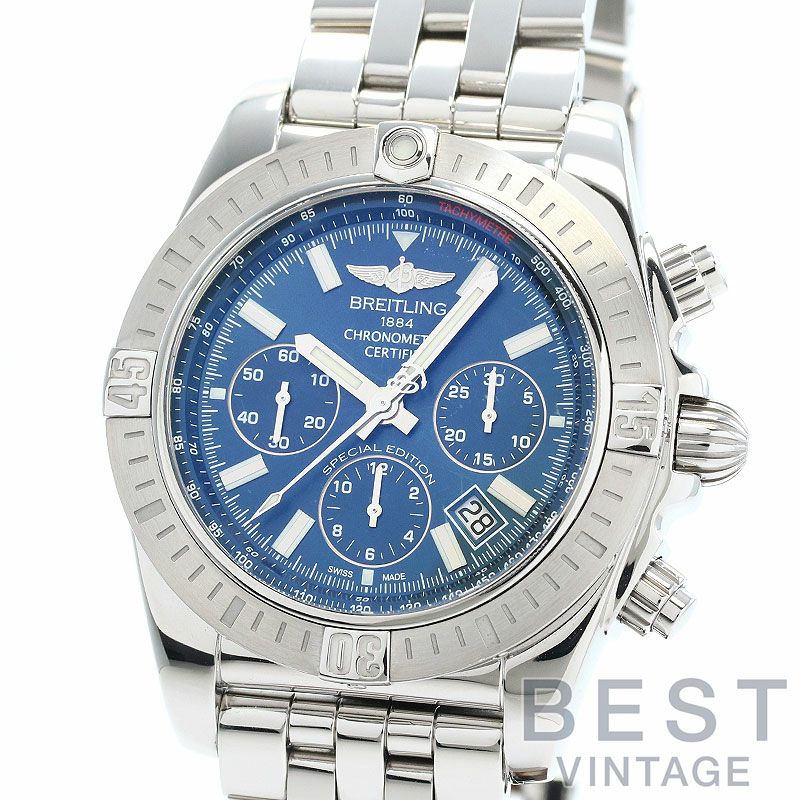 【中古】BREITLING CHRONOMAT JSP JAPAN SPECIAL EDITION ブライトリング クロノマット JSP 日本限定モデル AB011511/C956/375A (A001C56PA / A001C-1PA)