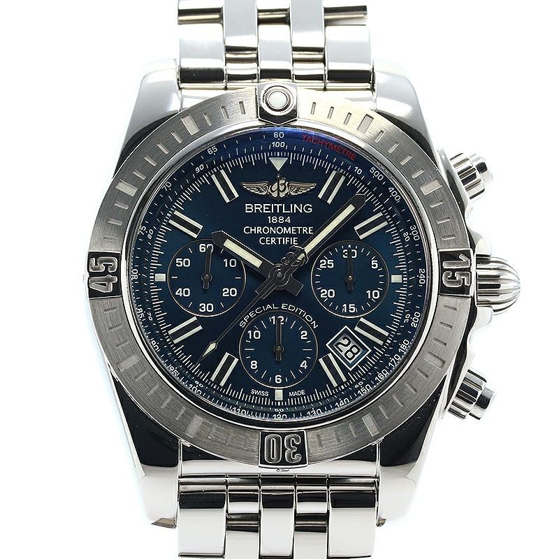 【中古】BREITLING CHRONOMAT JSP JAPAN SPECIAL EDITION ブライトリング クロノマット JSP 日本限定モデル AB011511/C956/375A (A001C56PA / A001C-1PA)