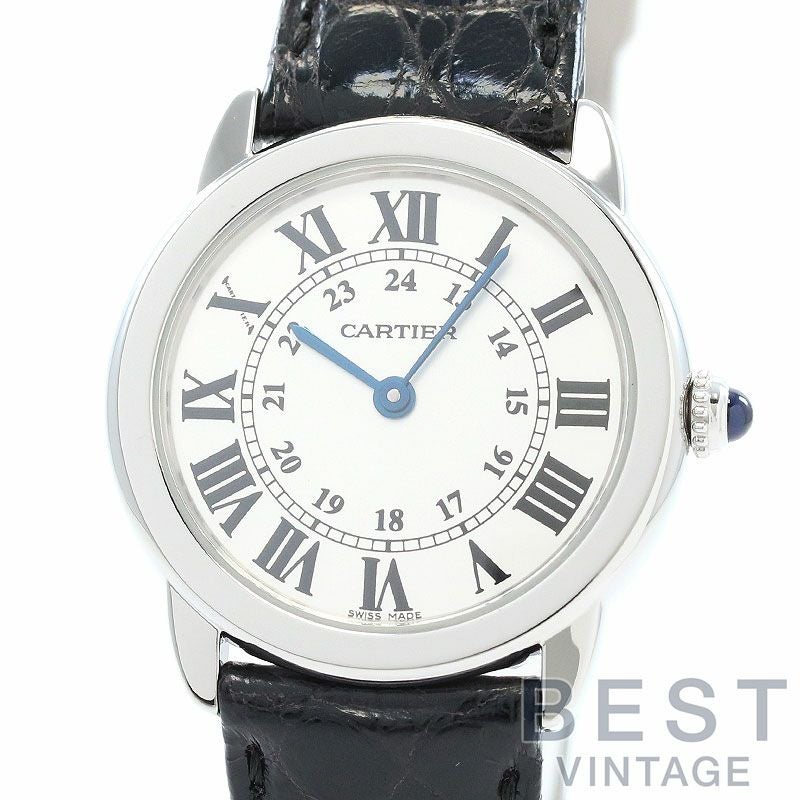 中古】CARTIER RONDE SOLO DE CARTIER 29MM カルティエ ロンド ソロ