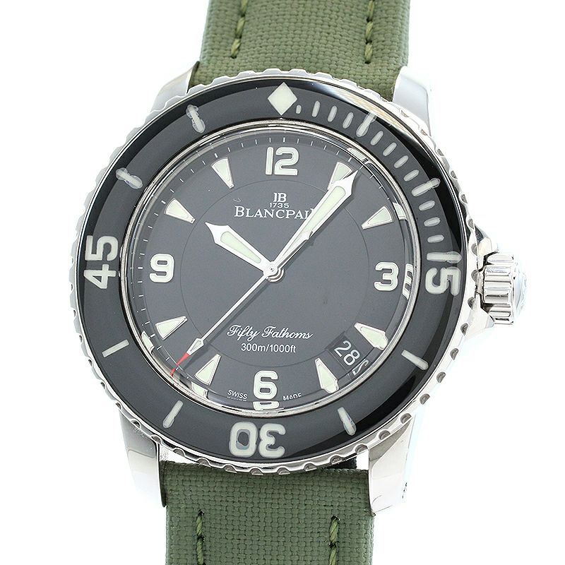 中古】BLANCPAIN FIFTY FATHOMS AUTOMATIQUE ブランパン フィフティ