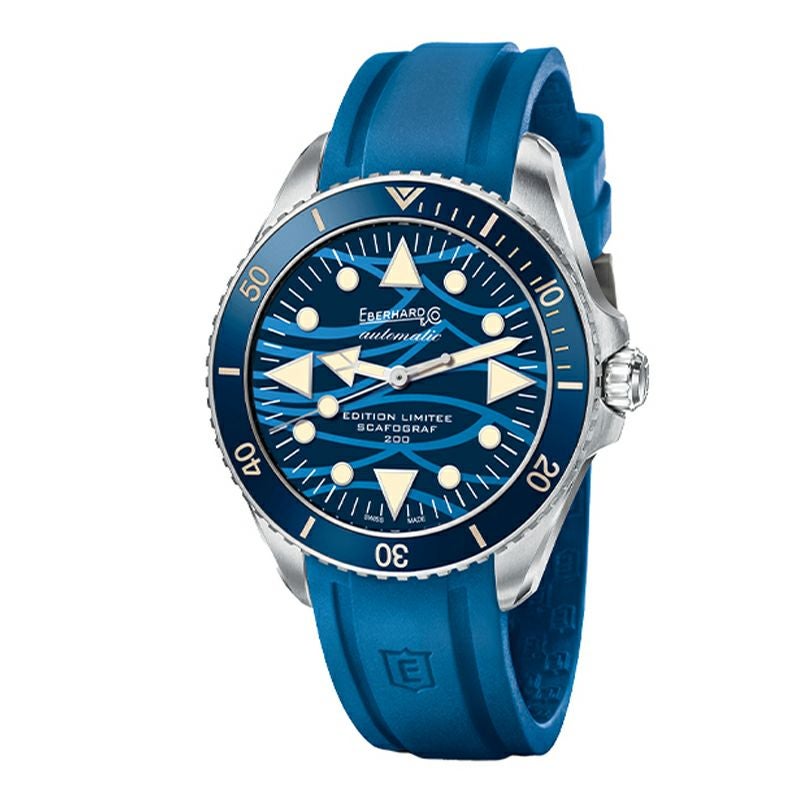 EBERHARD SCAFOGRAF 200 LIMITED EDITION ONDE BLEUE エベラール EBERHARD SCAFOGRAF 200 LIMITED EDITION ONDE BLEUE エベラール