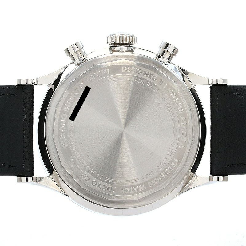 【中古】KURONO BUNKYO TOKYO / CHRONO TOKYO CHRONOGRAPH 3 HISUI クロノトウキョウ / クロノブンキョウトウキョウ クロノグラフ3 HISUI 翡翠 CB012