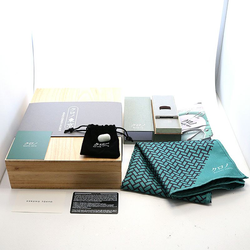 中古】KURONO BUNKYO TOKYO / CHRONO TOKYO CHRONOGRAPH 3 HISUI