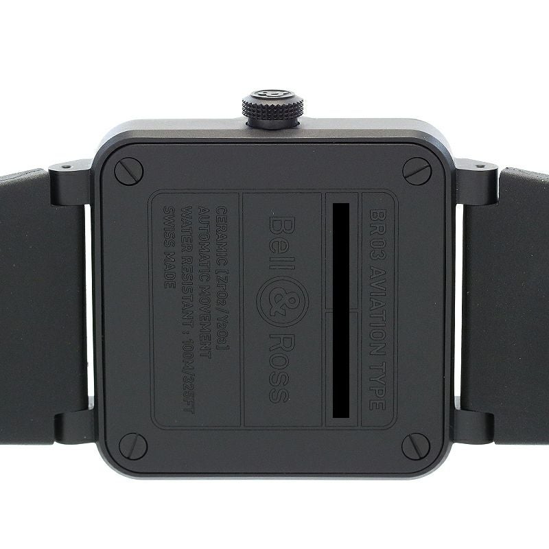 【中古】BELL & ROSS BR-03 HORIZON ベル&ロス BR-03 ホライゾン BR03A-HRZ-CE/SRB