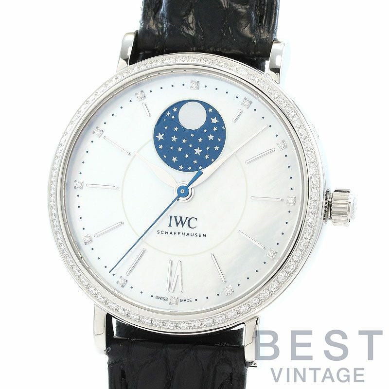 中古】IWC PORTOFINO AUTOMATIC MOONPHASE 37 アイ・ダブリュー・シー