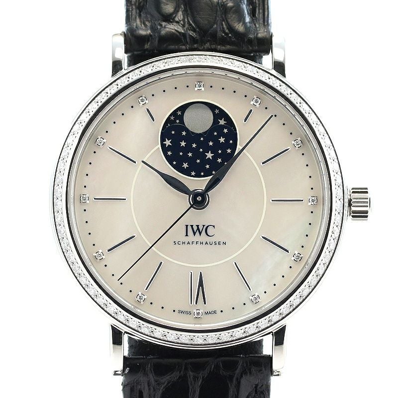 IWC自動巻 中古】IWC PORTOFINO AUTOMATIC MOONPHASE 37 アイ・ダブリュー・シー