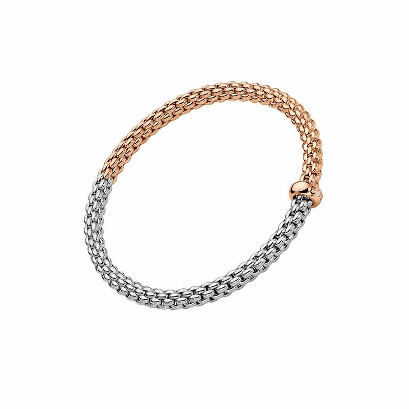 FOPE SOLO COLLECTION  FLEX'IT フォッペ ソロ コレクション フレグジット ブレスレット M 01M06B2_BB_1_XRX_00M