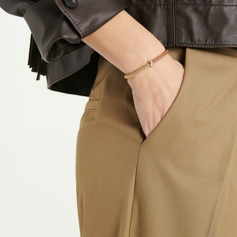 FOPE SOLO COLLECTION  FLEX'IT フォッペ ソロ コレクション フレグジット ブレスレット M 01M06B2_BB_1_XRX_00M