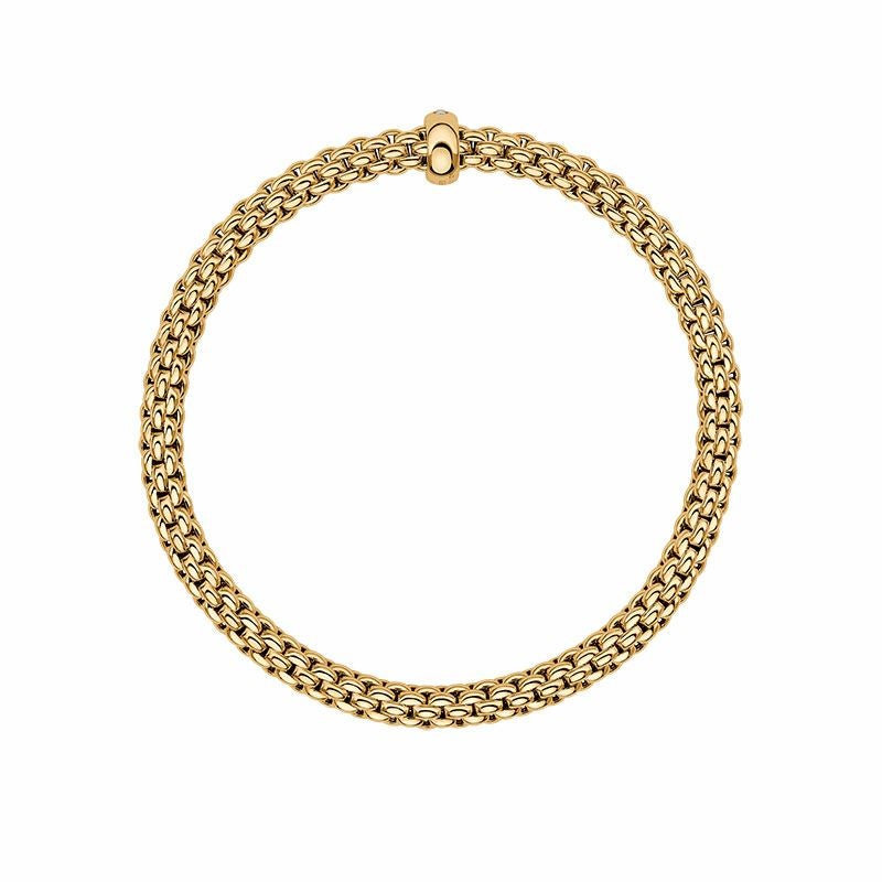 FOPE SOLO COLLECTION  FLEX'IT フォッペ ソロ コレクション フレグジット ブレスレット M 01M06BX_BB_G_XGX_00M