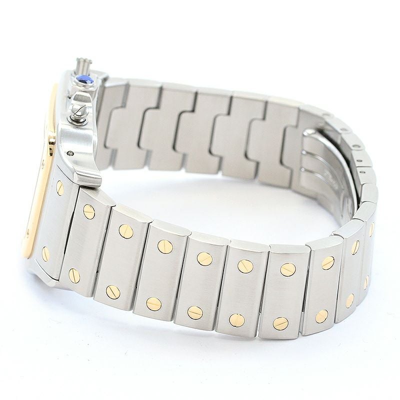 中古】CARTIER SANTOS GALBEE LARGE MODEL CHRONO REFLEX カルティエ