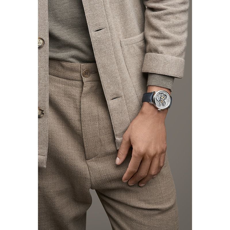 VACHERON CONSTANTIN TRADITIONNELLE COMPLECALENDAR OPEN FACE