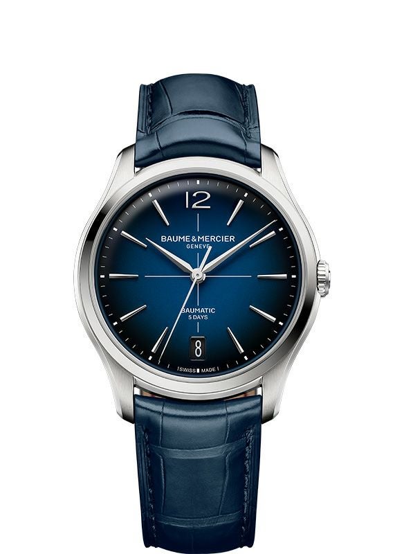 BAUME＆MERCIER <br>Clifton Baumatic New Blue Gradient M0A10771 <br>ボーム＆メルシエ <br>クリフトン ボーマティック ニューブルーグラデーション <br>M0A10771