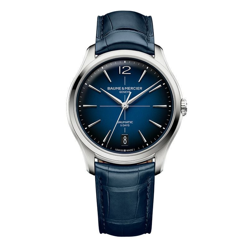 BAUME＆MERCIER <br>Clifton Baumatic New Blue Gradient M0A10771 <br>ボーム＆メルシエ <br>クリフトン ボーマティック ニューブルーグラデーション <br>M0A10771
