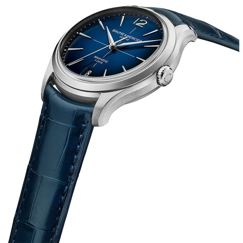 BAUME＆MERCIER <br>Clifton Baumatic New Blue Gradient M0A10771 <br>ボーム＆メルシエ <br>クリフトン ボーマティック ニューブルーグラデーション <br>M0A10771