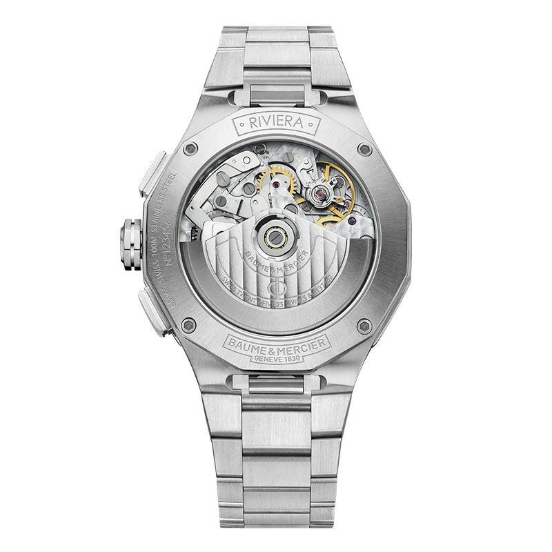 BAUME＆MERCIER Riviera Chronograph Black Day-Date - 41mm M0A10825