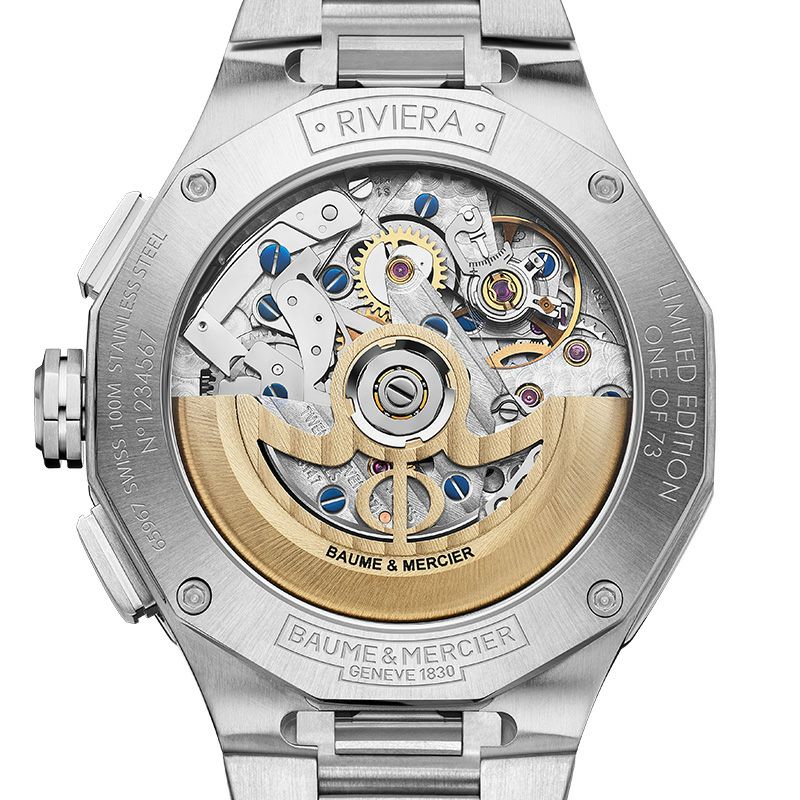 BAUME＆MERCIER <br>Riviera Chronograph Flyback - 41mm M0A10828 <br>ボーム＆メルシエ <br>リビエラ クロノグラフ フライバック - 41mm <br>M0A10828