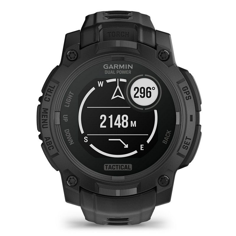 GARMIN Instinct 3 Dual Power Tactical 45mm Black ガーミン