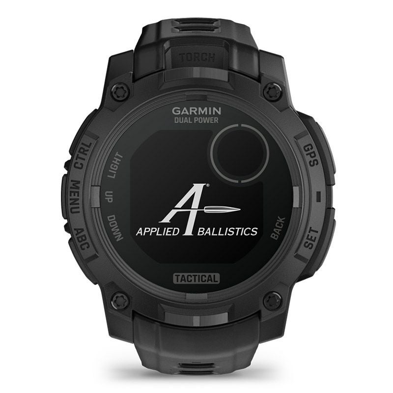GARMIN Instinct 3 Dual Power Tactical 45mm Black ガーミン 