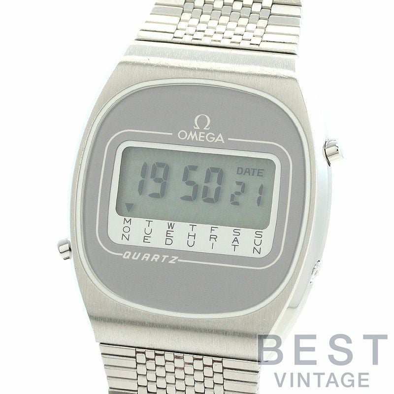 OMEGA クォーツ腕時計 中古】OMEGA QUARTZ DIGITAL CALIBRE LCD 1615 オメガ クォーツ