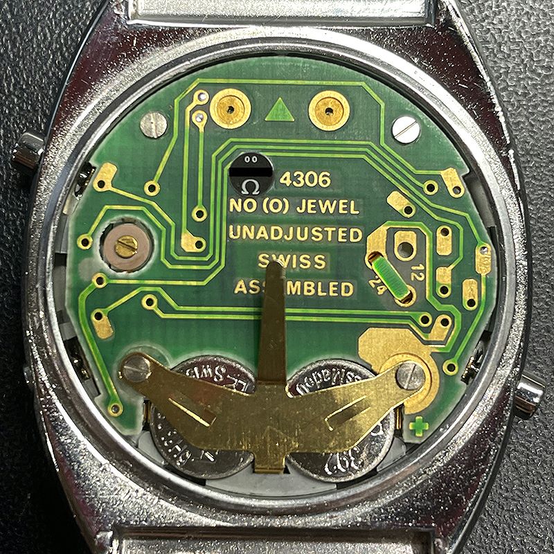 中古】OMEGA QUARTZ DIGITAL CALIBRE LCD 1615 オメガ クォーツ