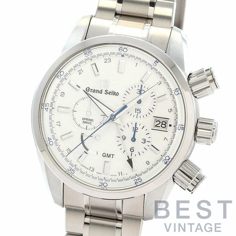 【中古】GRAND SEIKO <br>SPORTS COLLECTION SPRING DRIVE CHRONOGRAPH 15TH ANNIVERSARY <br>グランドセイコー <br>スポーツコレクション スプリングドライブ クロノグラフ 15周年記念限定モデル <br>SBGC247 (9R96-0AP0)