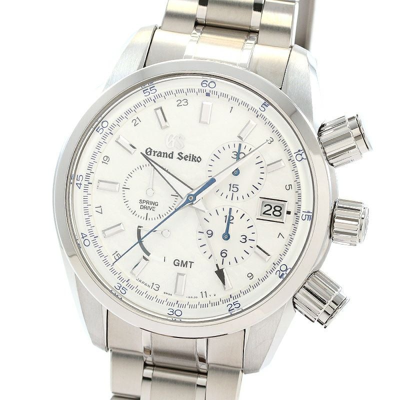【中古】GRAND SEIKO <br>SPORTS COLLECTION SPRING DRIVE CHRONOGRAPH 15TH ANNIVERSARY <br>グランドセイコー <br>スポーツコレクション スプリングドライブ クロノグラフ 15周年記念限定モデル <br>SBGC247 (9R96-0AP0)