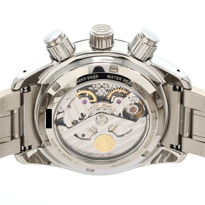 【中古】GRAND SEIKO <br>SPORTS COLLECTION SPRING DRIVE CHRONOGRAPH 15TH ANNIVERSARY <br>グランドセイコー <br>スポーツコレクション スプリングドライブ クロノグラフ 15周年記念限定モデル <br>SBGC247 (9R96-0AP0)