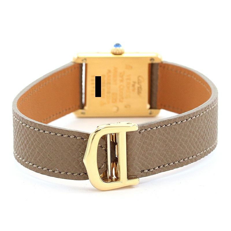 中古】CARTIER MUST TANK SMALL MODEL VERMEIL カルティエ マスト
