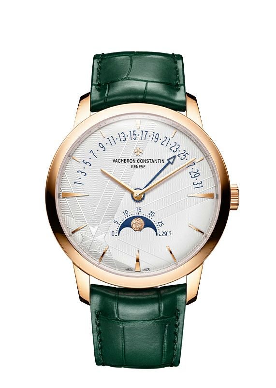 VACHERON CONSTANTIN PATRIMONY MOON PHASE RETROGRADE DATE ヴァシュロン・コンスタンタン パトリモニー ・ ムーンフェイズ ・ レトログラード ・ デイト 4010U/000R-H117