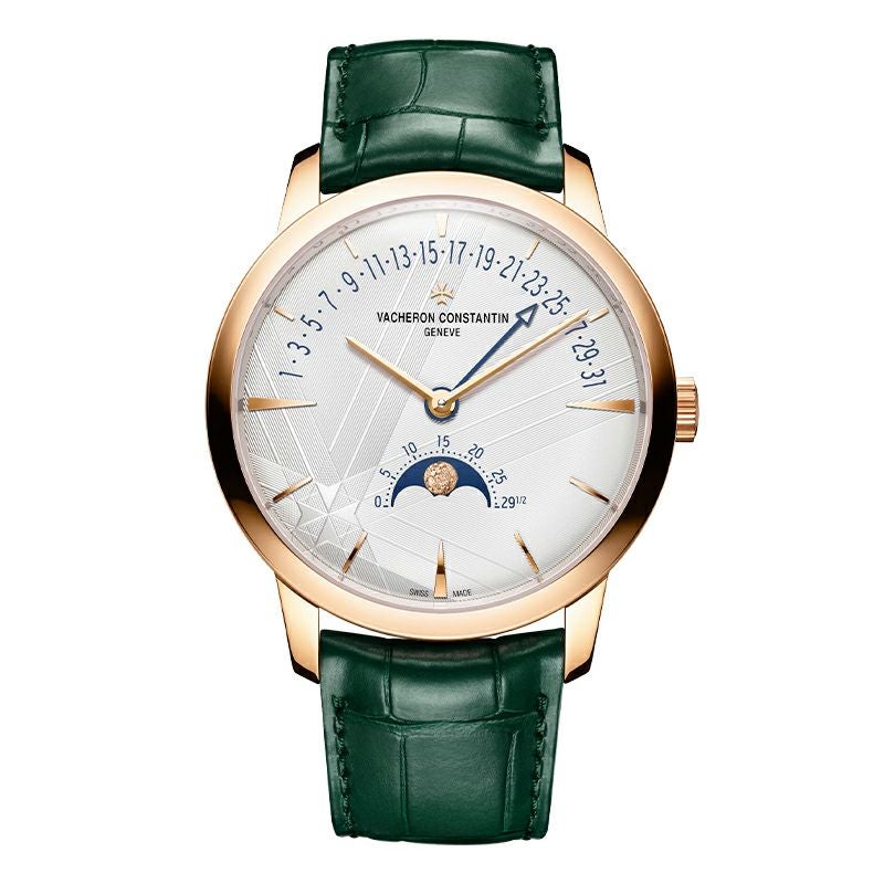 VACHERON CONSTANTIN PATRIMONY MOON PHASE RETROGRADE DATE ヴァシュロン・コンスタンタン パトリモニー ・ ムーンフェイズ ・ レトログラード ・ デイト 4010U/000R-H117