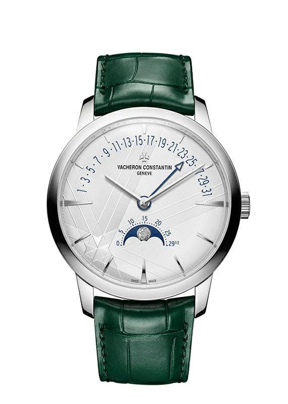 VACHERON CONSTANTIN PATRIMONY MOON PHASE RETROGRADE DATE ヴァシュロン・コンスタンタン パトリモニー ・ ムーンフェイズ ・ レトログラード ・ デイト 4010U/000G-H057