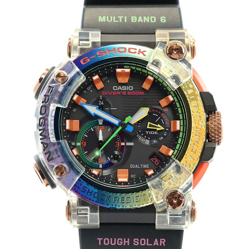 中古】CASIO G-SHOCK FROGMAN BORNEO RAINBOW TOAD カシオ Gショック