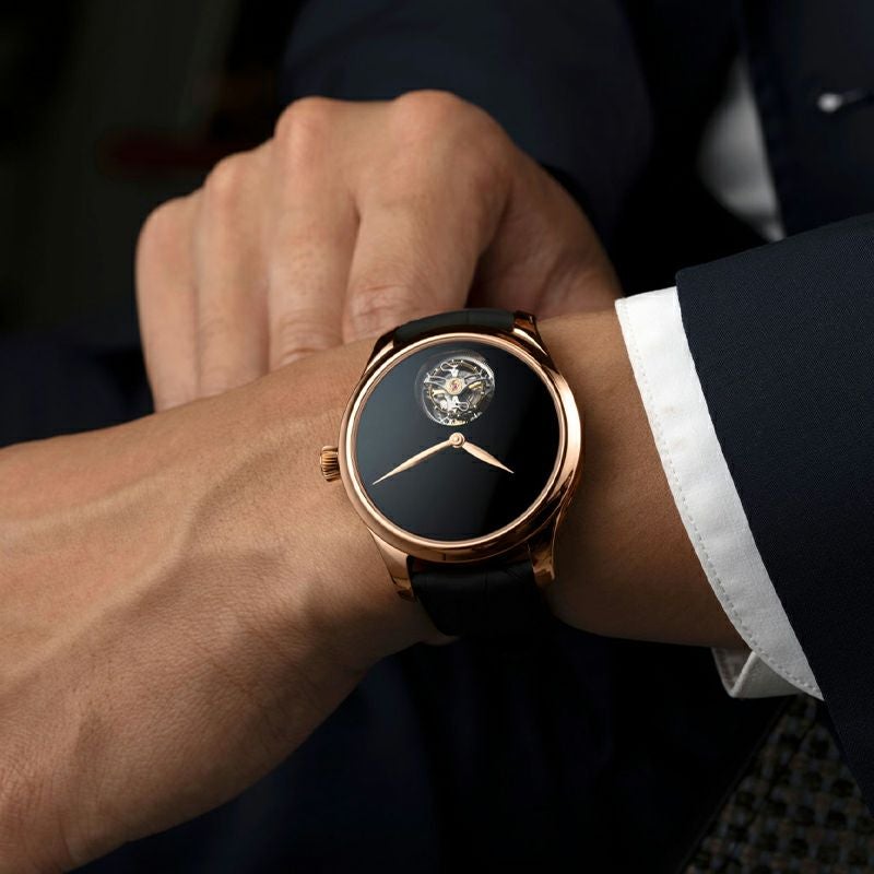H.Moser ＆ Cie. <br>ENDEAVOUR TOURBILLON CONCEPT VANTABLACK&reg; <br>H.モーザー <br>エンデバー・トゥールビヨン コンセプト ベンタブラック&reg; <br>1804-0403