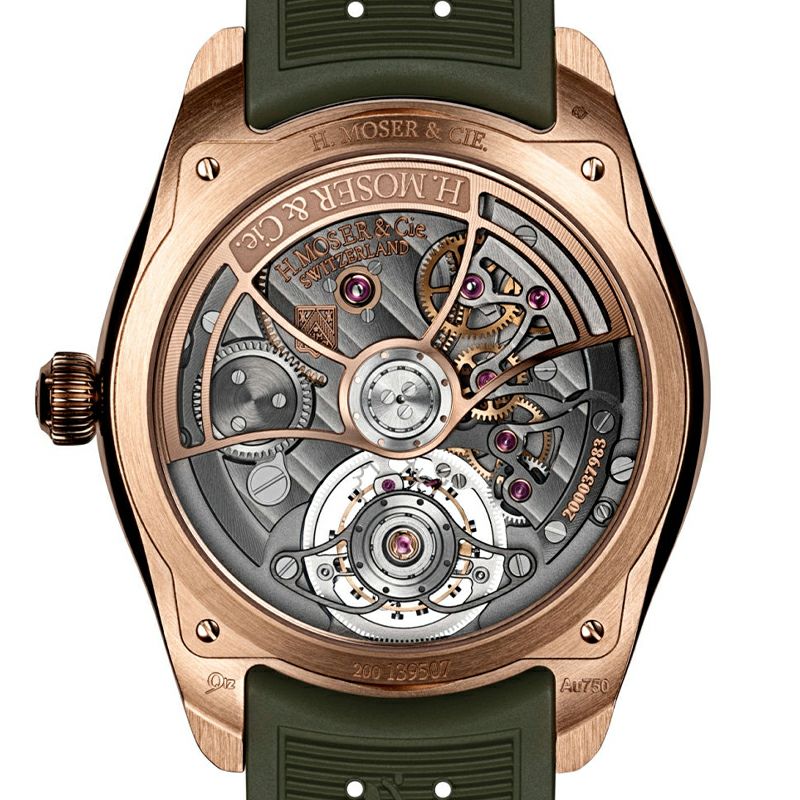 H.Moser ＆ Cie. PIONEER TOURBILLON BURGUNDY H.モーザー パイオニア