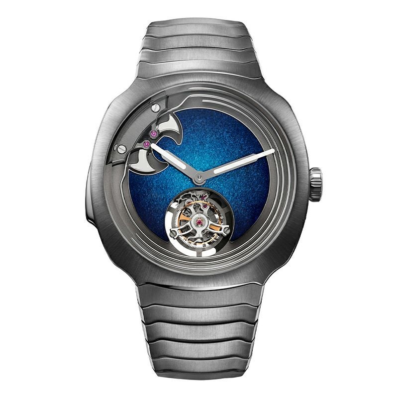 H.Moser ＆ Cie. <br>STREAMLINER CONCEPT MINUTE REPEATER TOURBILLON BLUE ENAMEL <br>H.モーザー <br>ストリームライナー・コンセプト ミニッツリピーター トゥールビヨン ブルーエナメル <br>6905-1200