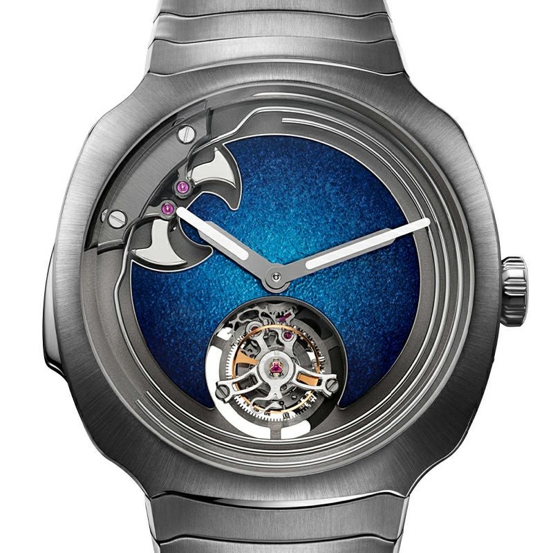 H.Moser ＆ Cie. <br>STREAMLINER CONCEPT MINUTE REPEATER TOURBILLON BLUE ENAMEL <br>H.モーザー <br>ストリームライナー・コンセプト ミニッツリピーター トゥールビヨン ブルーエナメル <br>6905-1200